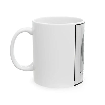 John Lawrence Rapier, Pvt., 1st Battalion Zouaves, Head-And-Shoulders Portrait, Facing Front (U.S. Civil War) White Coffee Mug - Go Mug Yourself