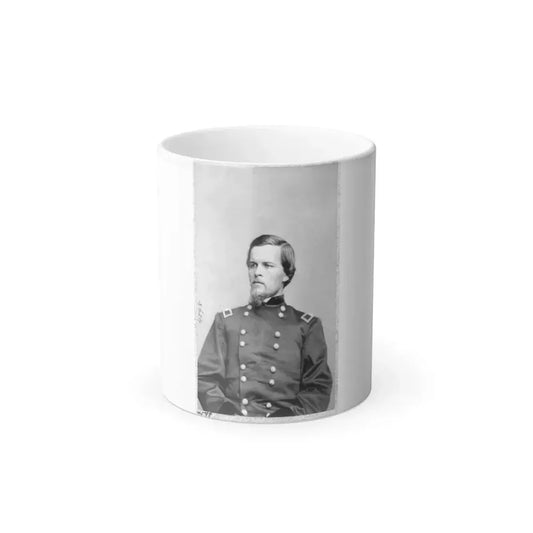 John Ramsey, Bv't. Maj. General, Half-Length Portrait, Seated, Facing Left, in Uniform (U.S. Civil War) Color Changing Coffee Mug 11oz Default Title 11oz - Go Mug Yourself