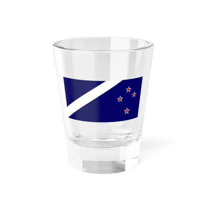 John Trafts New Zealand Flag alternative 2 (New Zealand) Shot Glass 1.5oz 1.5oz - Go Mug Yourself