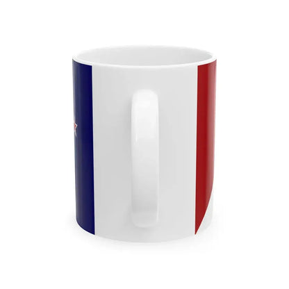 John Trafts New Zealand Flag  (New Zealand) White Coffee Mug - Go Mug Yourself