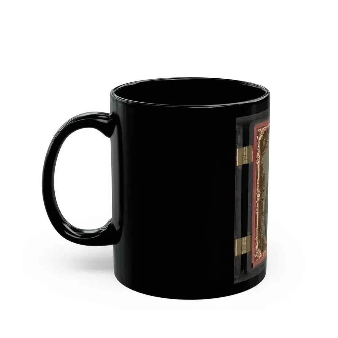 John W. Anthony Of Company B, 11th Virginia Infantry Regiment, Southern Guards (U.S. Civil War) Black Coffee Mug - Go Mug Yourself