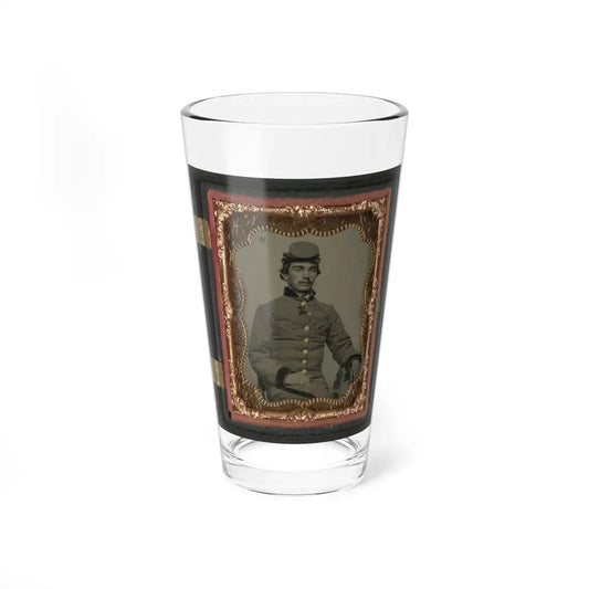 John W. Anthony Of Company B, 11th Virginia Infantry Regiment, Southern Guards (U.S. Civil War) Pint Glass 16oz 16oz - Go Mug Yourself