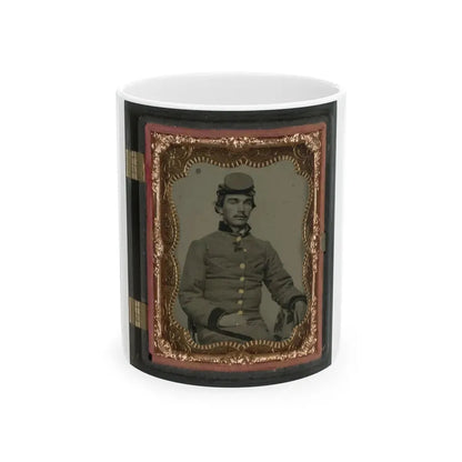 John W. Anthony Of Company B, 11th Virginia Infantry Regiment, Southern Guards (U.S. Civil War) White Coffee Mug 11oz - Go Mug Yourself