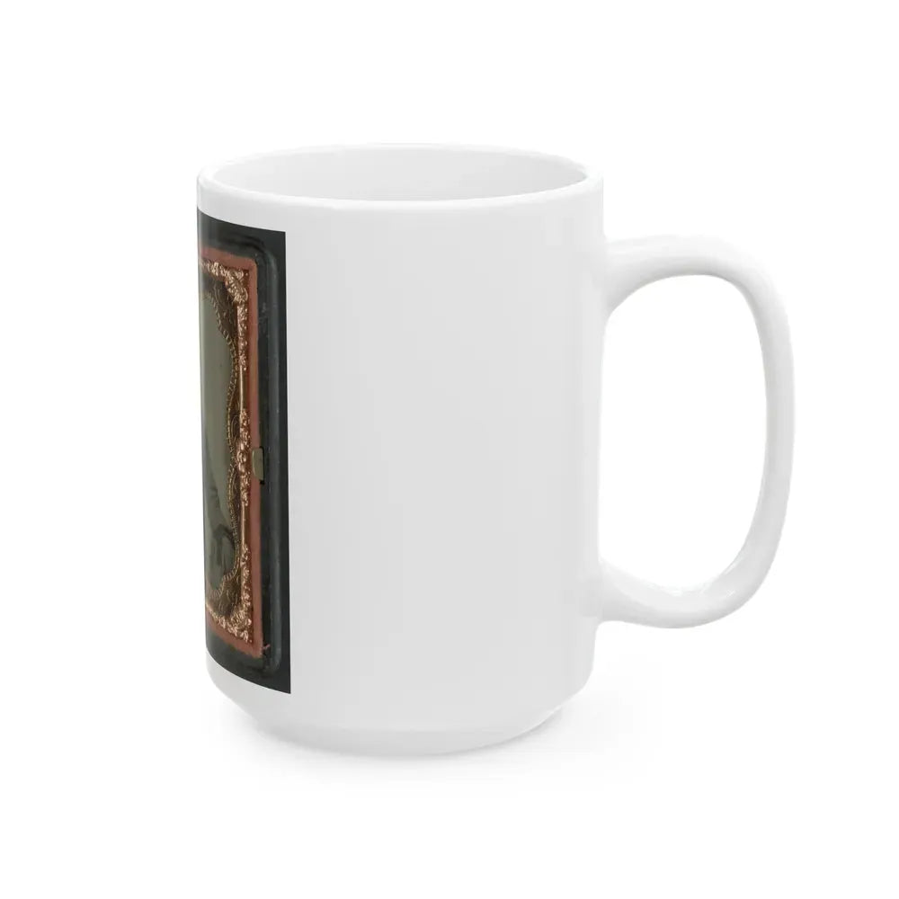 John W. Anthony Of Company B, 11th Virginia Infantry Regiment, Southern Guards (U.S. Civil War) White Coffee Mug - Go Mug Yourself