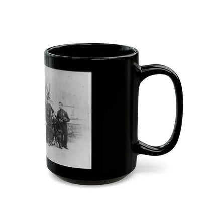John W. Geary And Staff In Atlanta (U.S. Civil War) Black Coffee Mug - Go Mug Yourself