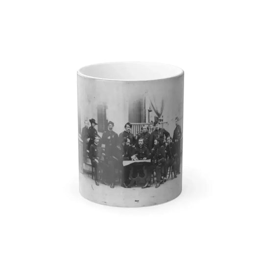 John W. Geary and Staff in Atlanta (U.S. Civil War) Color Changing Coffee Mug 11oz Default Title 11oz - Go Mug Yourself