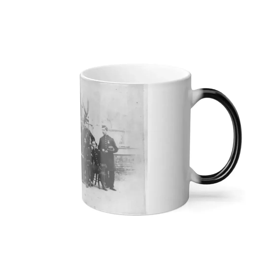 John W. Geary and Staff in Atlanta (U.S. Civil War) Color Changing Coffee Mug 11oz - Go Mug Yourself