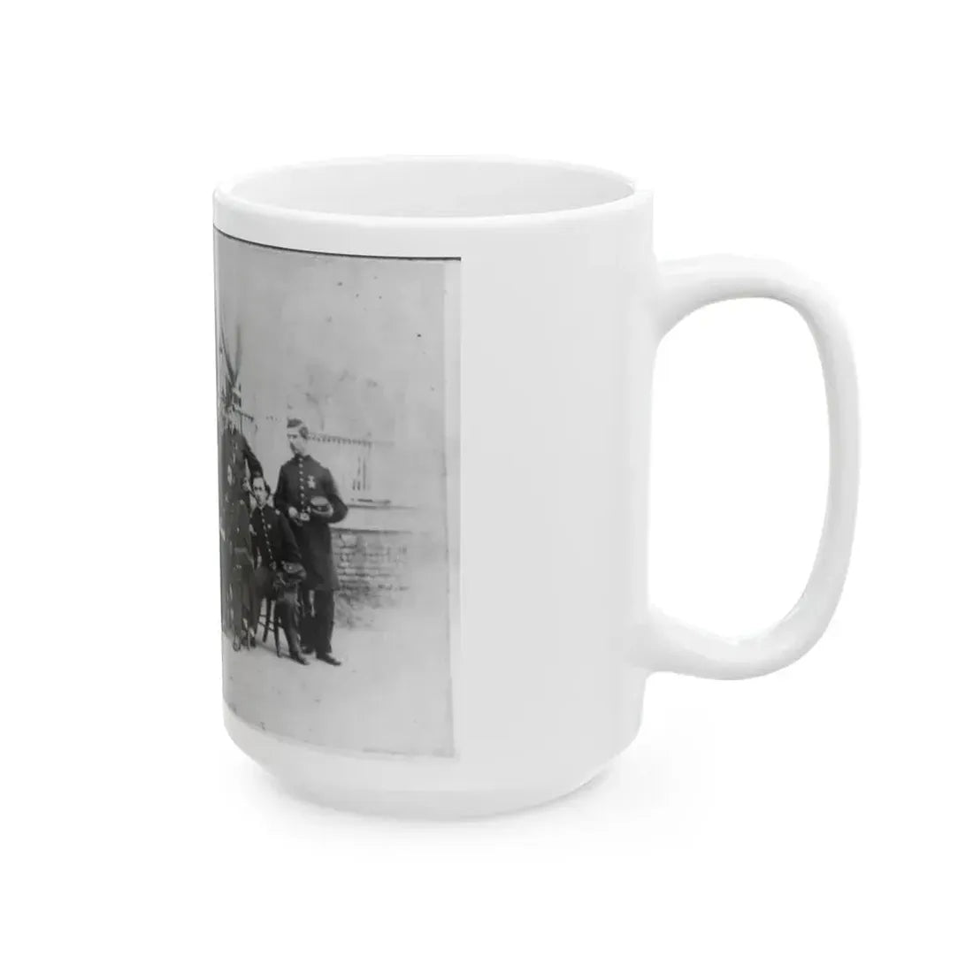 John W. Geary And Staff In Atlanta (U.S. Civil War) White Coffee Mug - Go Mug Yourself