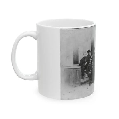 John W. Geary And Staff In Atlanta (U.S. Civil War) White Coffee Mug - Go Mug Yourself