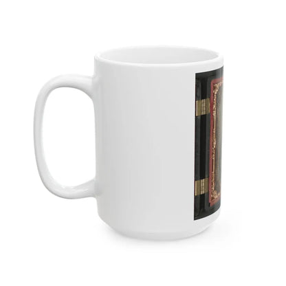 John W. Anthony Of Company B, 11th Virginia Infantry Regiment, Southern Guards (U.S. Civil War) White Coffee Mug-Go Mug Yourself