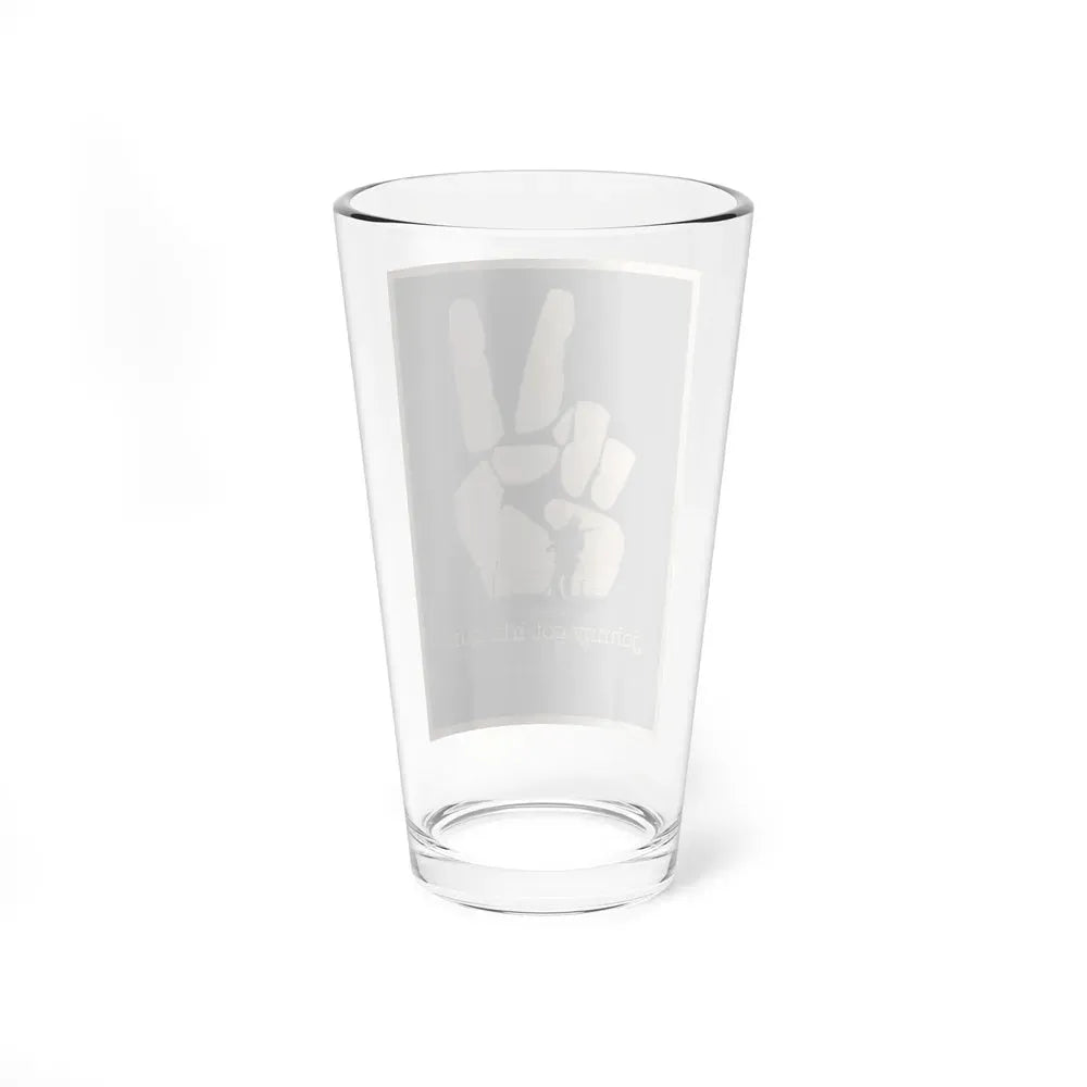 JOHNNY GOT HIS GUN 1971 Movie Poster - Pint Glass 16oz - Go Mug Yourself