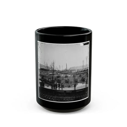 Johnsonville, Tenn. Camp Of Tennessee Colored Battery (U.S. Civil War) Black Coffee Mug 15oz - Go Mug Yourself
