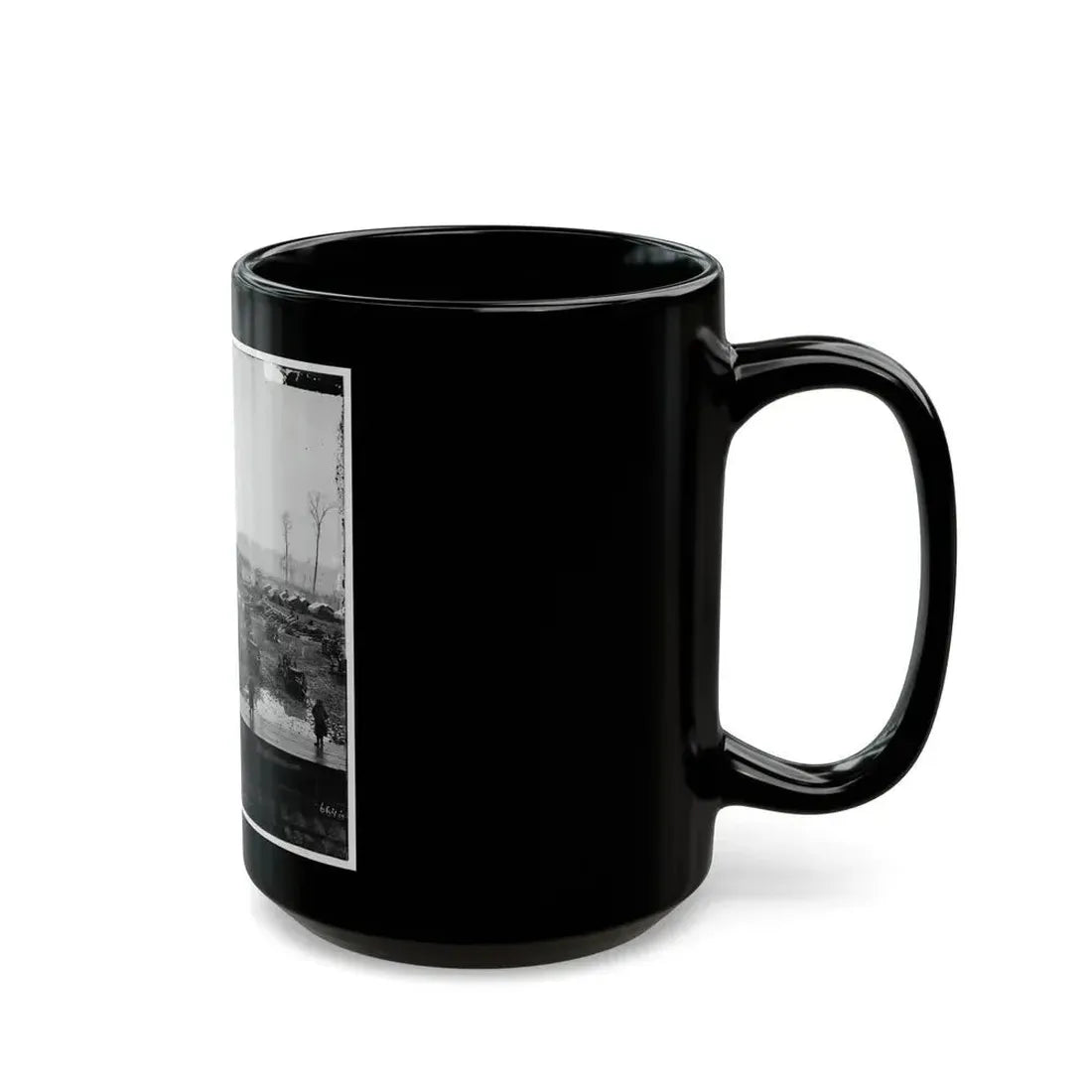 Johnsonville, Tenn. Camp Of Tennessee Colored Battery (U.S. Civil War) Black Coffee Mug - Go Mug Yourself