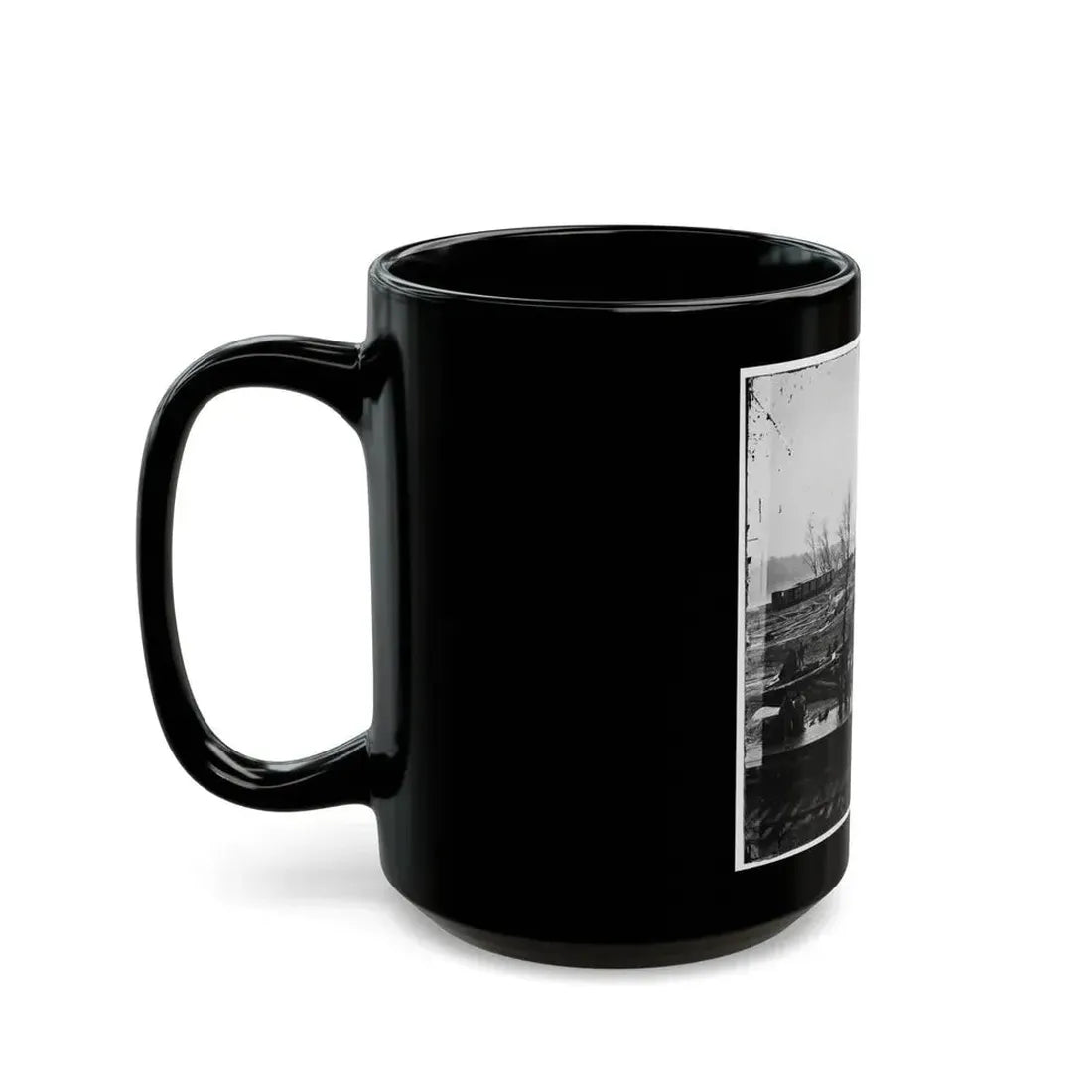 Johnsonville, Tenn. Camp Of Tennessee Colored Battery (U.S. Civil War) Black Coffee Mug - Go Mug Yourself