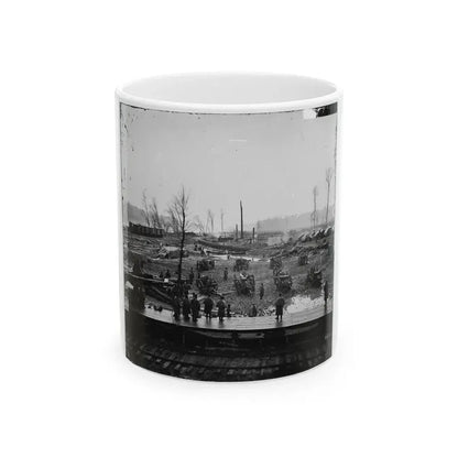 Johnsonville, Tenn. Camp Of Tennessee Colored Battery (U.S. Civil War) White Coffee Mug 11oz - Go Mug Yourself