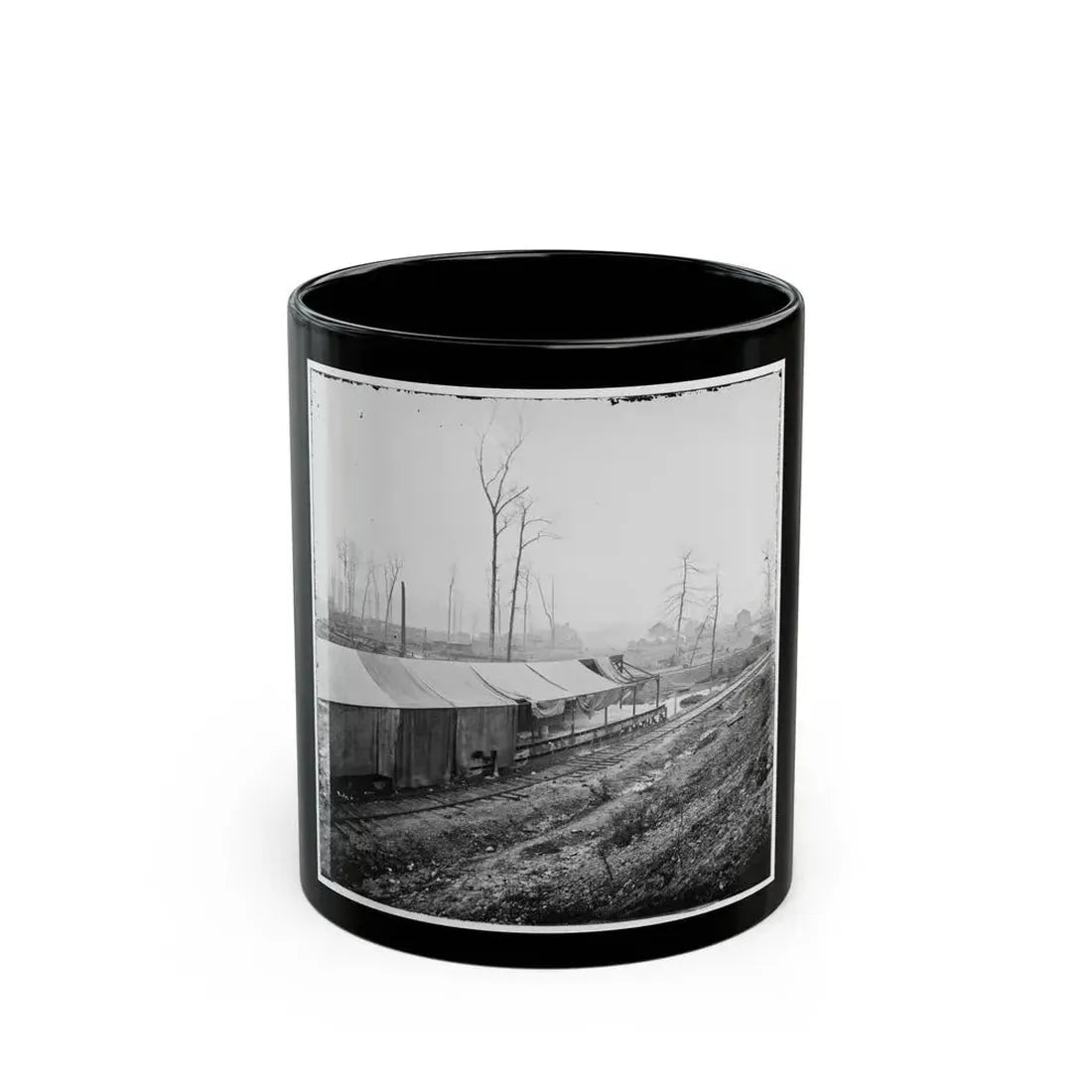 Johnsonville, Tenn. Federal Army Depot (U.S. Civil War) Black Coffee Mug 11oz - Go Mug Yourself