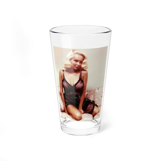 Joi Lansing #01 (Vintage Female Icon) Pint Glass 16oz 16oz - Go Mug Yourself