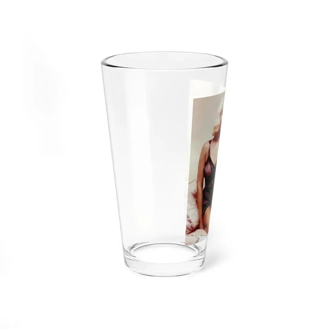 Joi Lansing #01 (Vintage Female Icon) Pint Glass 16oz - Go Mug Yourself