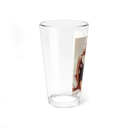 Joi Lansing #01 (Vintage Female Icon) Pint Glass 16oz - Go Mug Yourself