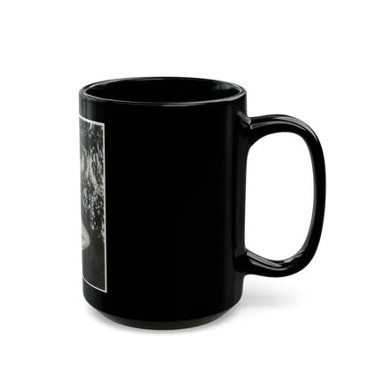 Joi Lansing #100 (Vintage Female Icon) Black Coffee Mug - Go Mug Yourself
