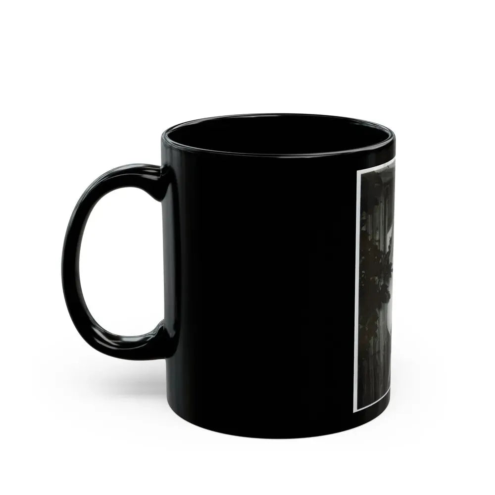 Joi Lansing #100 (Vintage Female Icon) Black Coffee Mug - Go Mug Yourself