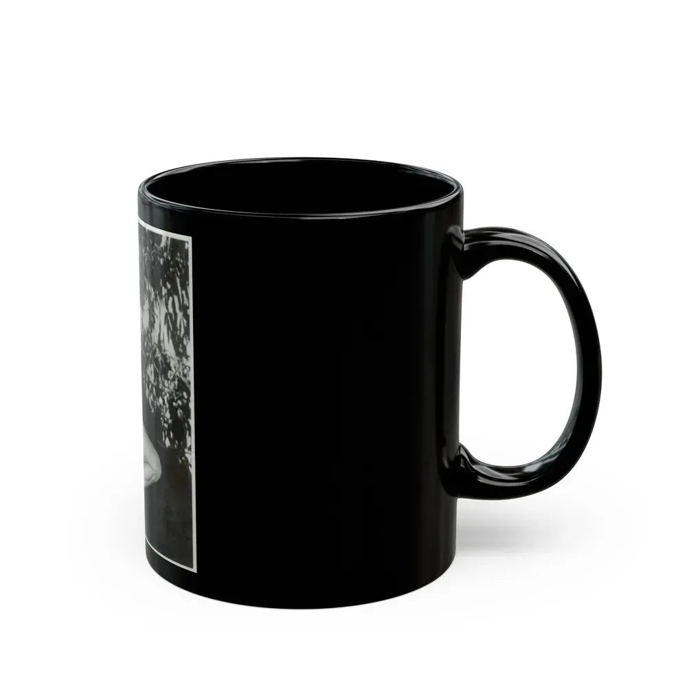 Joi Lansing #100 (Vintage Female Icon) Black Coffee Mug - Go Mug Yourself