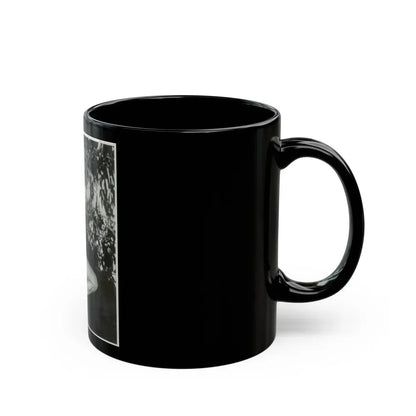Joi Lansing #100 (Vintage Female Icon) Black Coffee Mug - Go Mug Yourself
