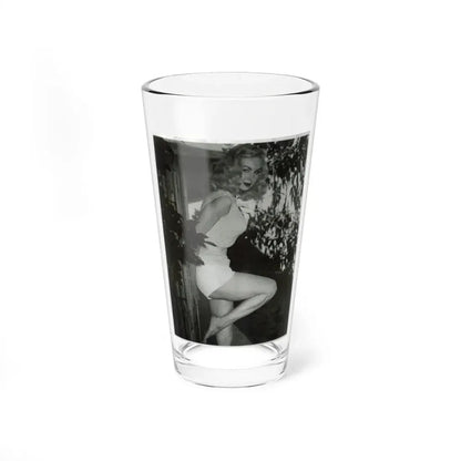 Joi Lansing #100 (Vintage Female Icon) Pint Glass 16oz 16oz - Go Mug Yourself