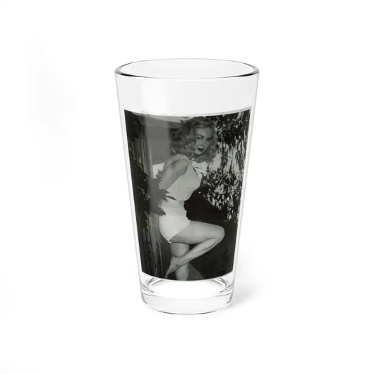 Joi Lansing #100 (Vintage Female Icon) Pint Glass 16oz 16oz - Go Mug Yourself