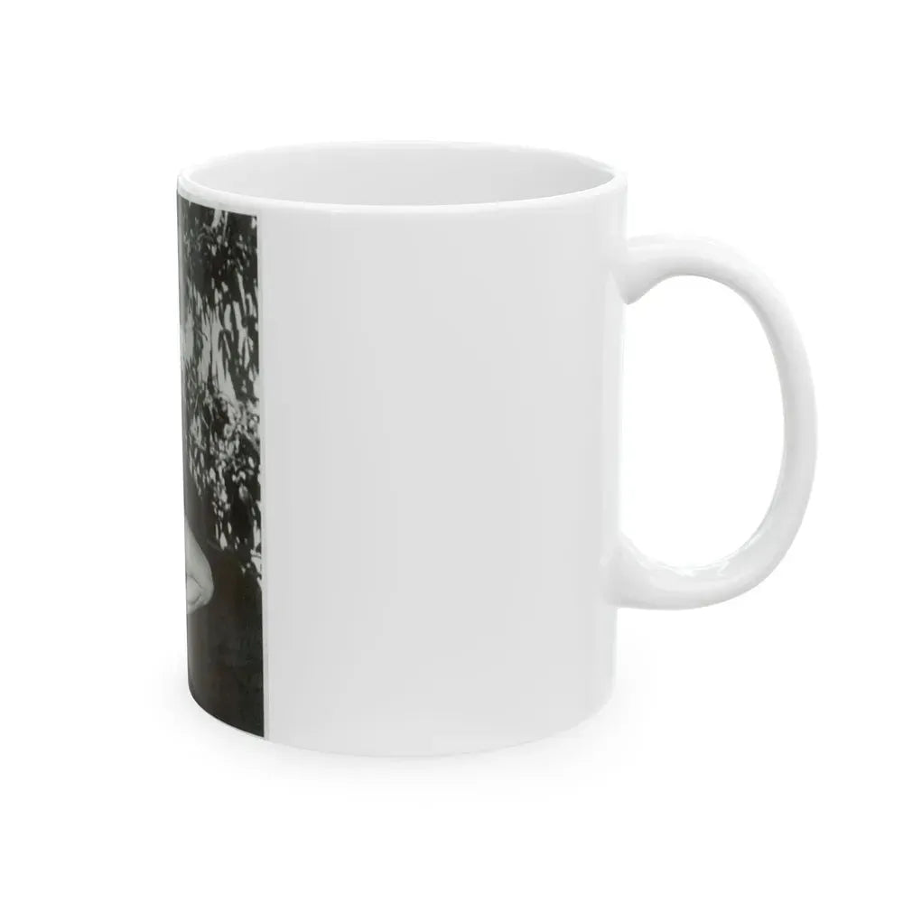 Joi Lansing #100 (Vintage Female Icon) White Coffee Mug - Go Mug Yourself