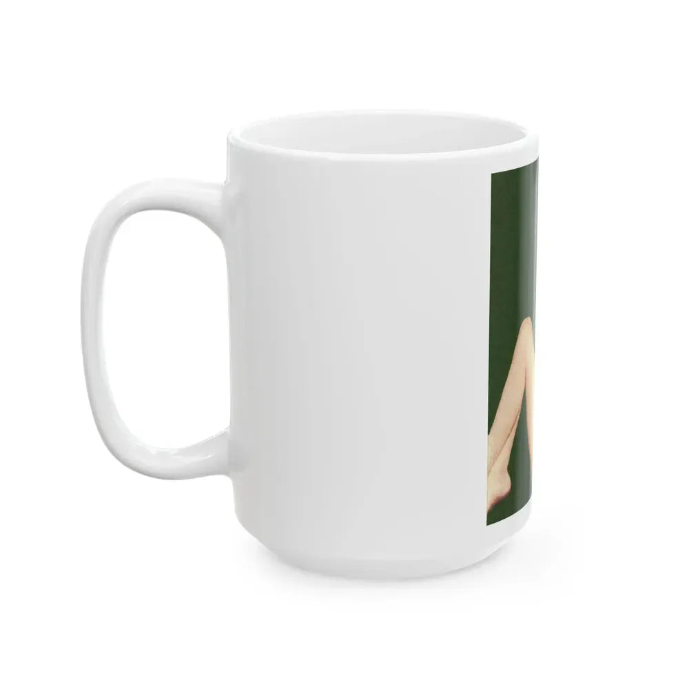 Joi Lansing #101 (Vintage Female Icon) White Coffee Mug - Go Mug Yourself