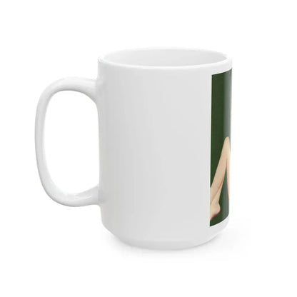 Joi Lansing #101 (Vintage Female Icon) White Coffee Mug - Go Mug Yourself