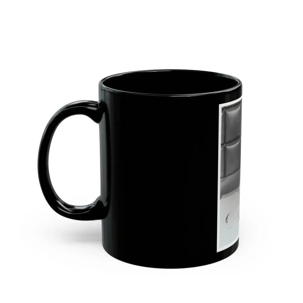 Joi Lansing #102 (Vintage Female Icon) Black Coffee Mug - Go Mug Yourself