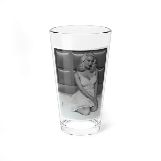 Joi Lansing #102 (Vintage Female Icon) Pint Glass 16oz 16oz - Go Mug Yourself