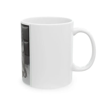 Joi Lansing #102 (Vintage Female Icon) White Coffee Mug - Go Mug Yourself