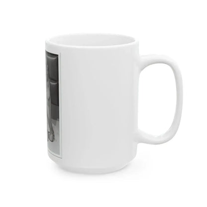 Joi Lansing #102 (Vintage Female Icon) White Coffee Mug - Go Mug Yourself