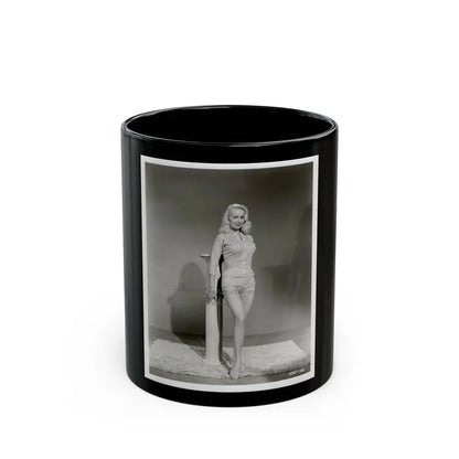 Joi Lansing #132 (Vintage Female Icon) Black Coffee Mug 11oz - Go Mug Yourself