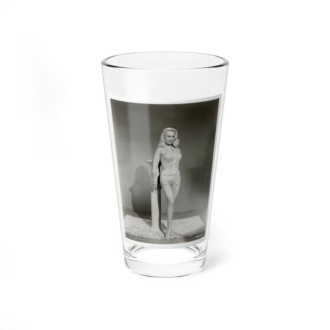 Joi Lansing #132 (Vintage Female Icon) Pint Glass 16oz 16oz - Go Mug Yourself