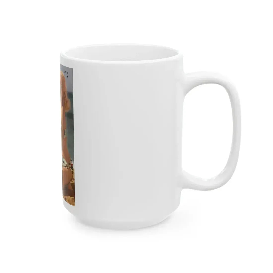 Joi Lansing #144 - Mag. Cover (Vintage Female Icon) White Coffee Mug - Go Mug Yourself