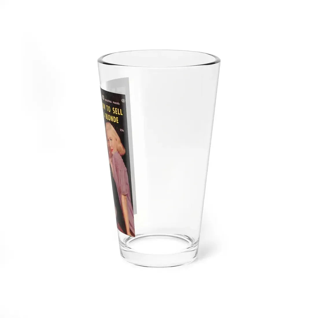 Joi Lansing #145 - Mag. Cover (Vintage Female Icon) Pint Glass 16oz - Go Mug Yourself