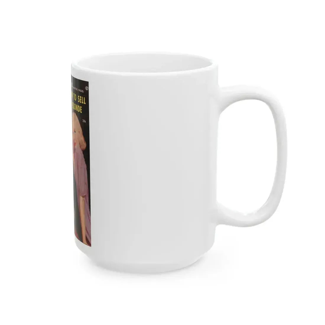 Joi Lansing #145 - Mag. Cover (Vintage Female Icon) White Coffee Mug - Go Mug Yourself
