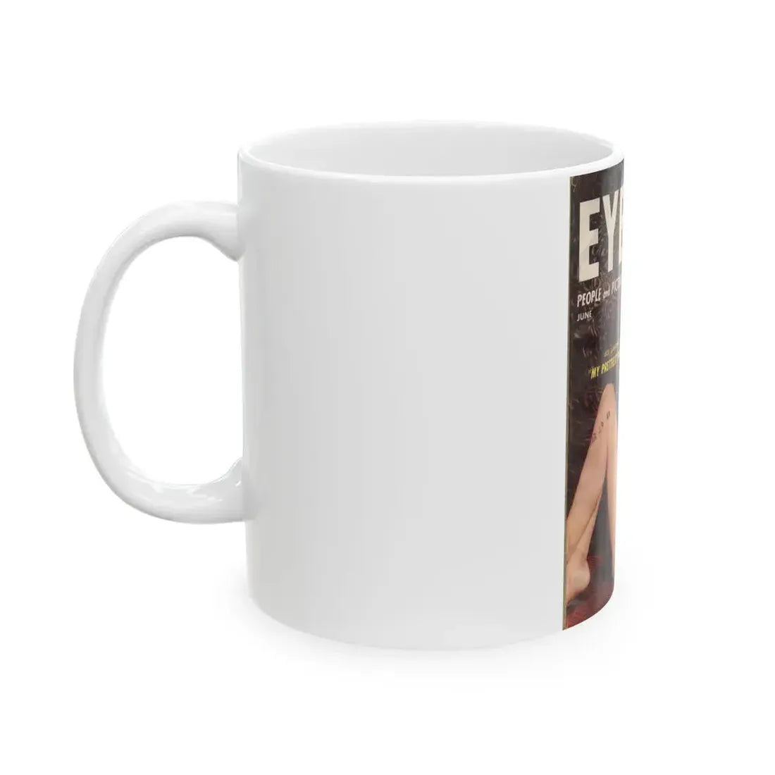 Joi Lansing #145 - Mag. Cover (Vintage Female Icon) White Coffee Mug - Go Mug Yourself
