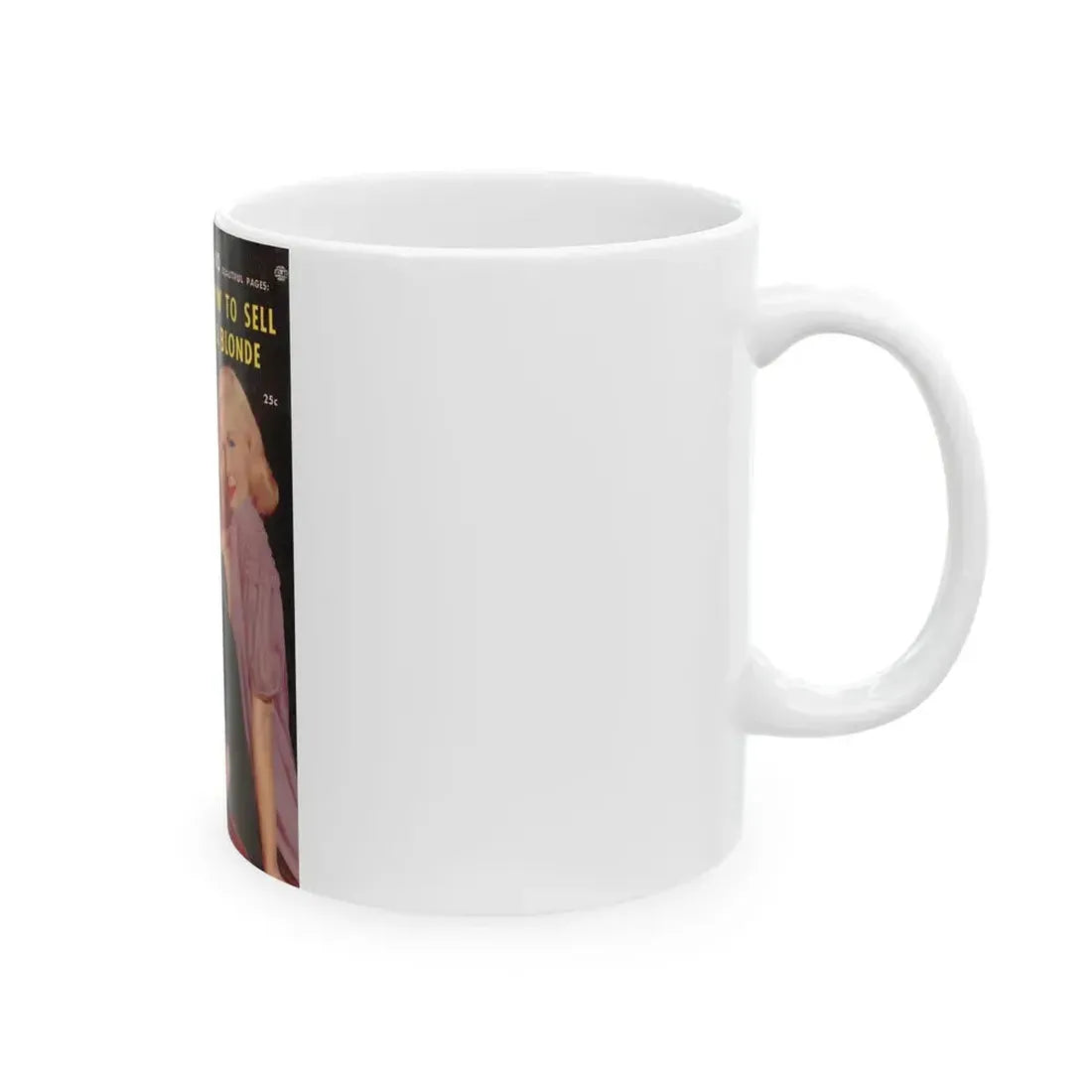 Joi Lansing #145 - Mag. Cover (Vintage Female Icon) White Coffee Mug - Go Mug Yourself