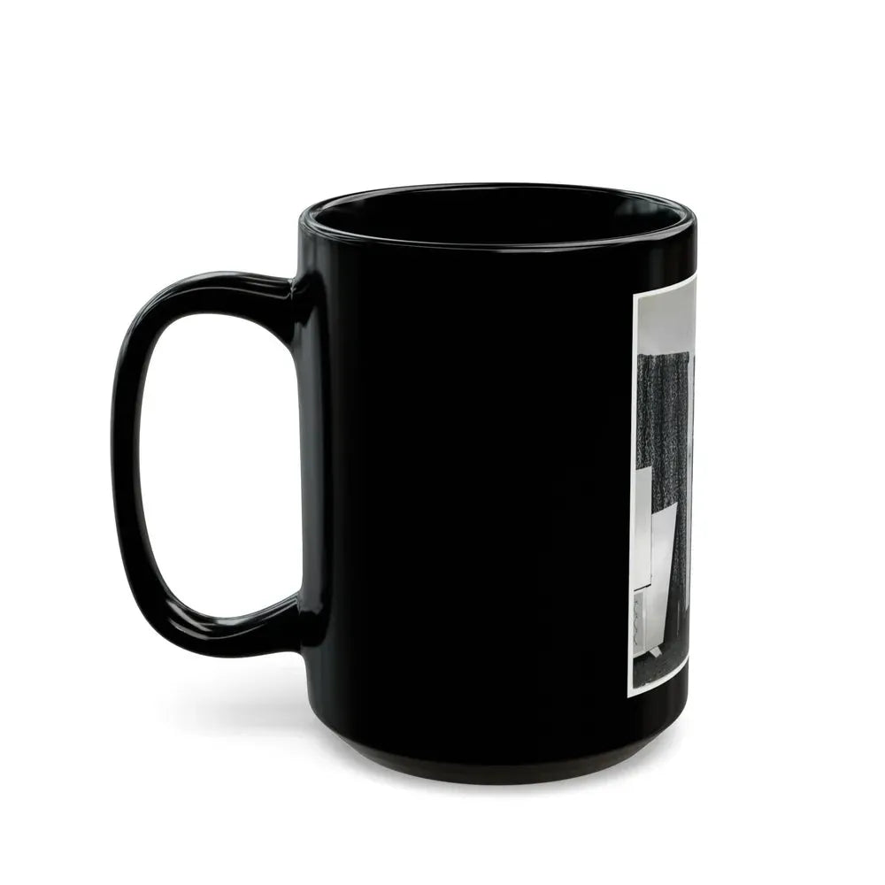 Joi Lansing #152 (Vintage Female Icon) Black Coffee Mug - Go Mug Yourself