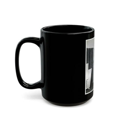 Joi Lansing #152 (Vintage Female Icon) Black Coffee Mug - Go Mug Yourself