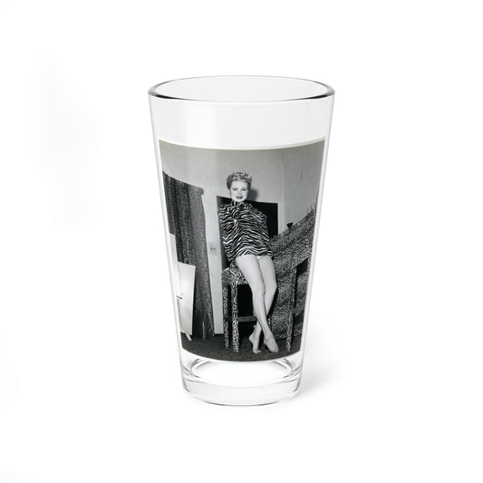 Joi Lansing #152 (Vintage Female Icon) Pint Glass 16oz-16oz-Go Mug Yourself