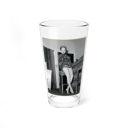 Joi Lansing #152 (Vintage Female Icon) Pint Glass 16oz 16oz - Go Mug Yourself