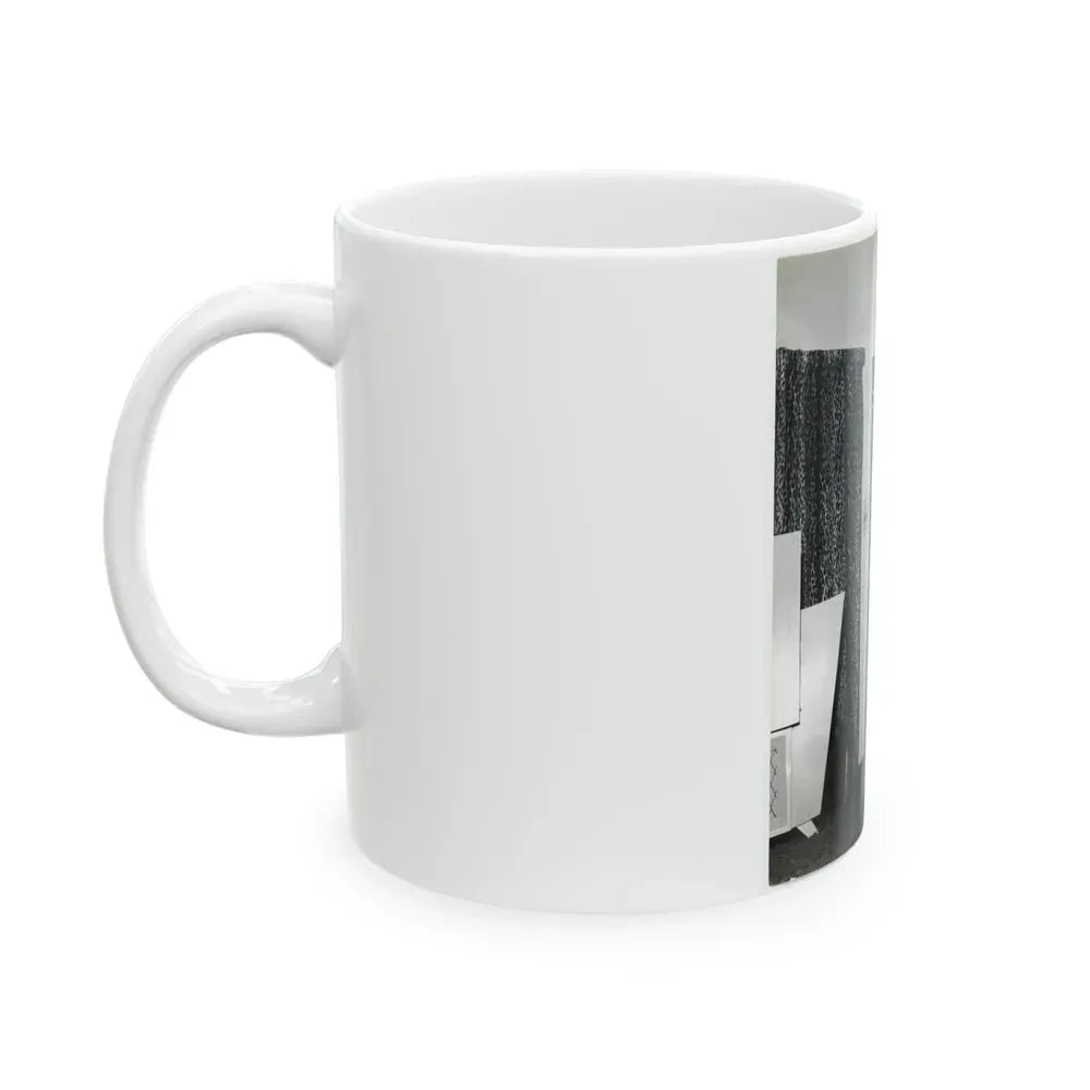 Joi Lansing #152 (Vintage Female Icon) White Coffee Mug - Go Mug Yourself