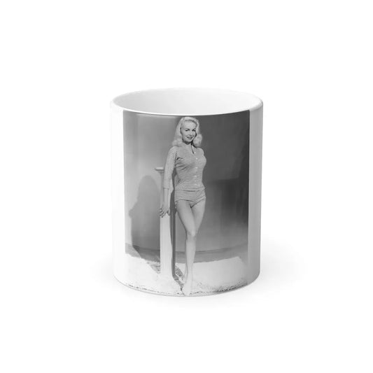 Joi Lansing #161 (Vintage Female Icon) Color Changing Coffee Mug 11oz - Go Mug Yourself