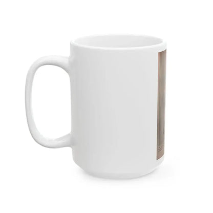 Joi Lansing #163 - 1 B&W Photo & Caption from Tab Digest Mag. Dec. '55 (Vintage Female Icon) White Coffee Mug - Go Mug Yourself